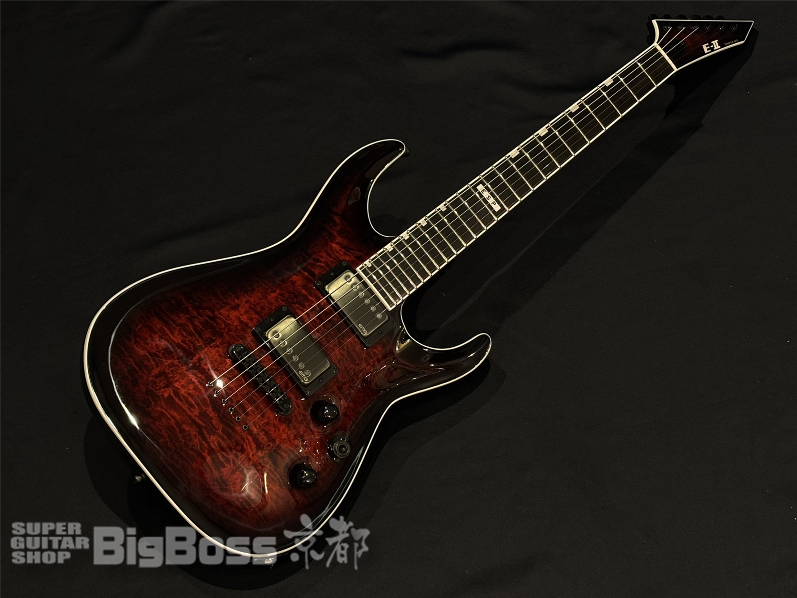 【即納可能】E-II (イーツー) HORIZON NT-II / See Thru Black Cherry Sunburst 京都店