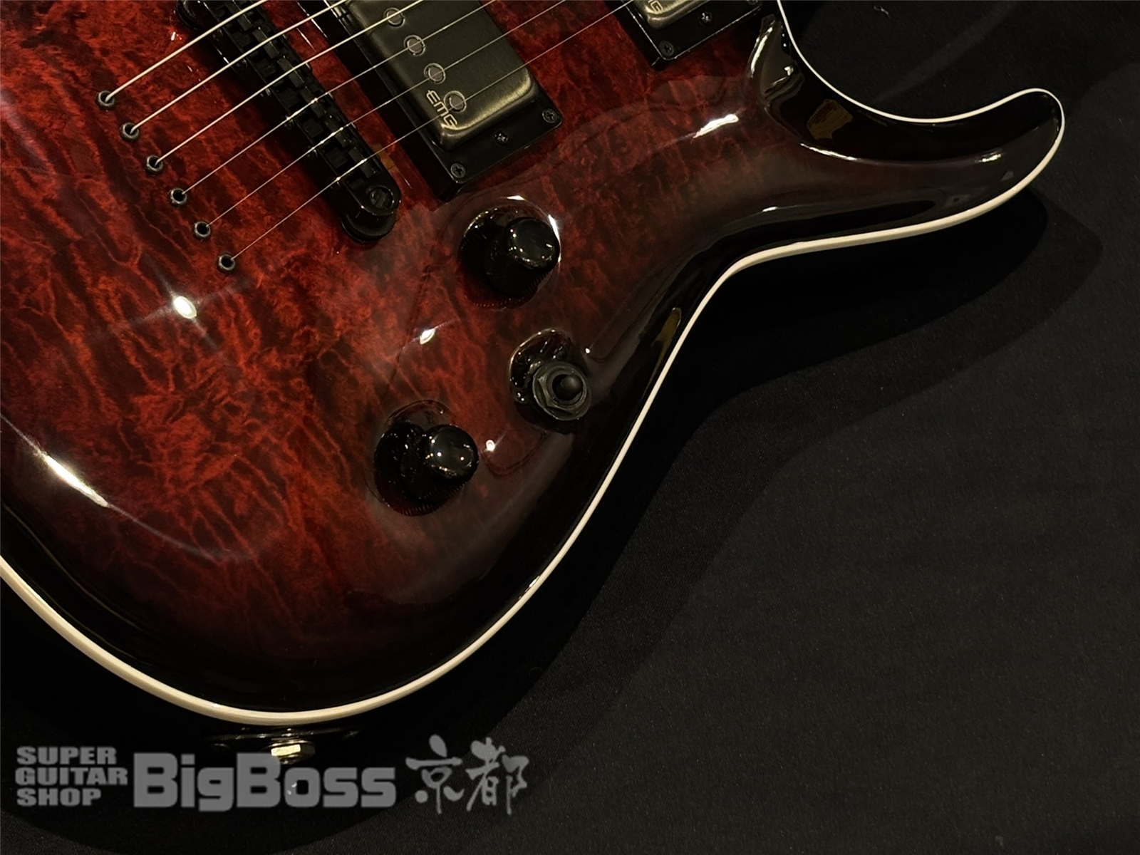 【即納可能】E-II (イーツー) HORIZON NT-II / See Thru Black Cherry Sunburst 京都店