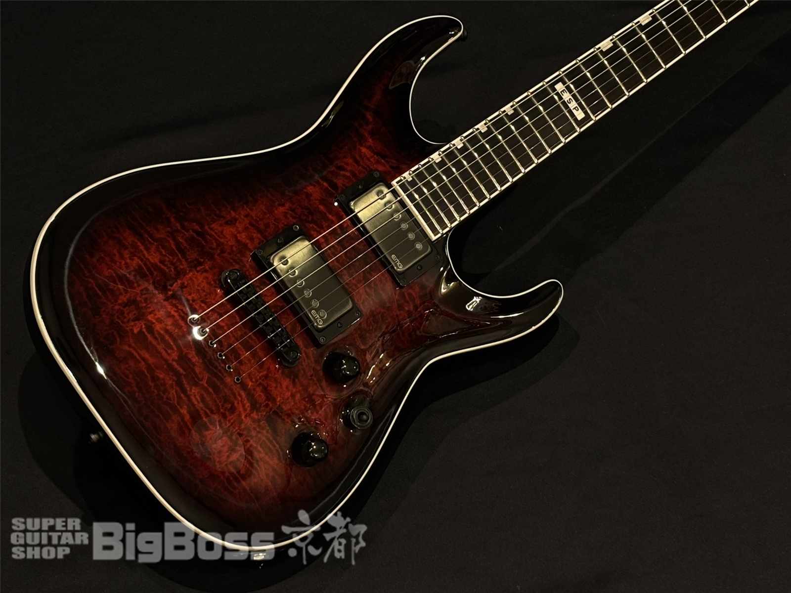 【即納可能】E-II (イーツー) HORIZON NT-II / See Thru Black Cherry Sunburst 京都店