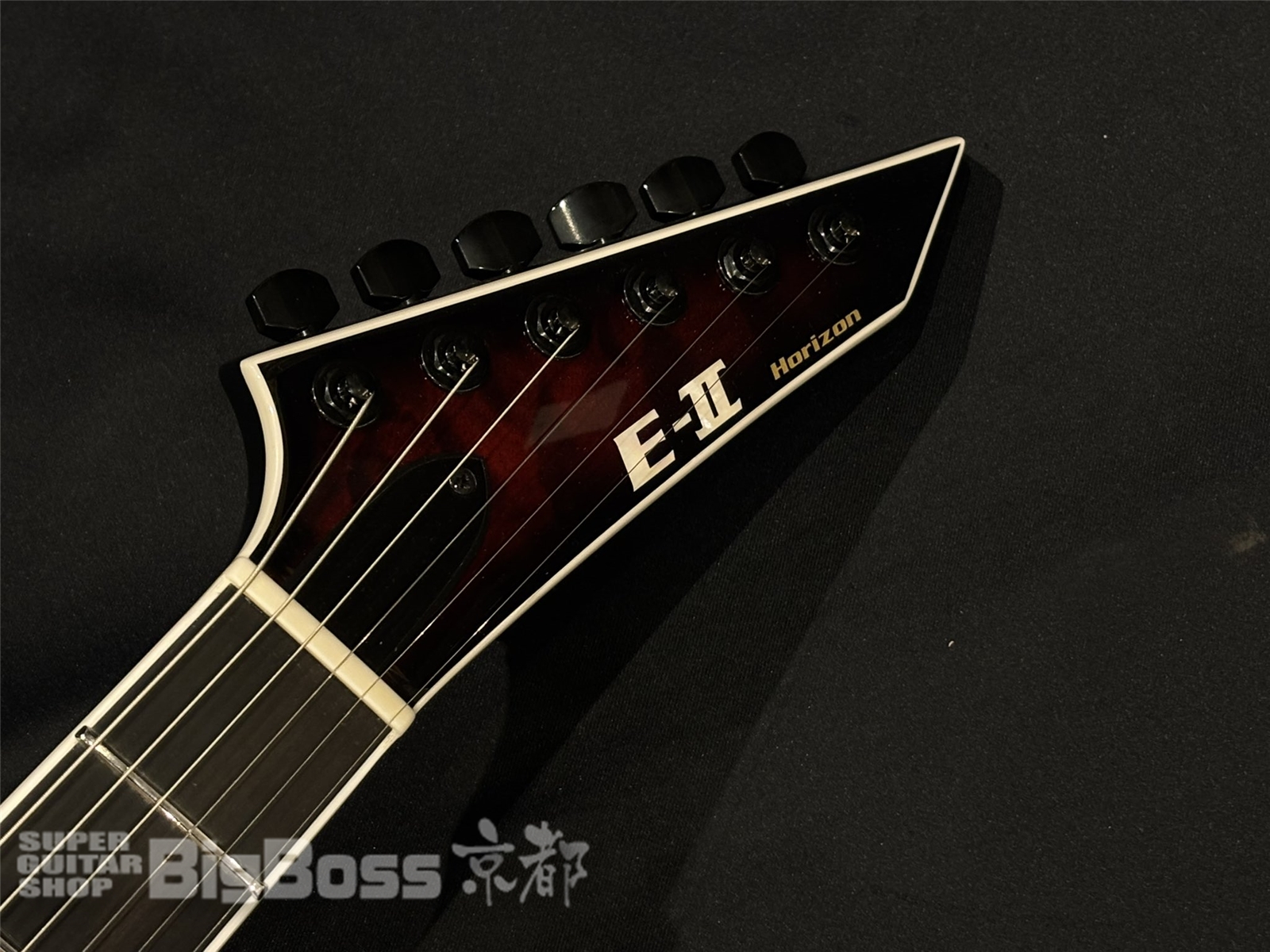 【即納可能】E-II (イーツー) HORIZON NT-II / See Thru Black Cherry Sunburst 京都店