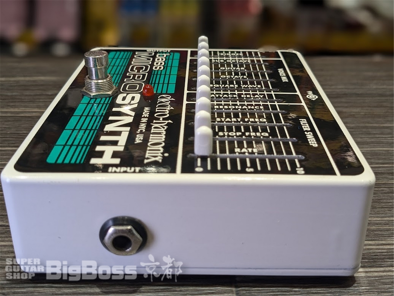 【即納可能】Electro-Harmonix(エレクトロハーモニックス) Bass Micro Synthesizer Analog Microsynth<br> 京都店【中古・アウトレット タイムセール対象商品】