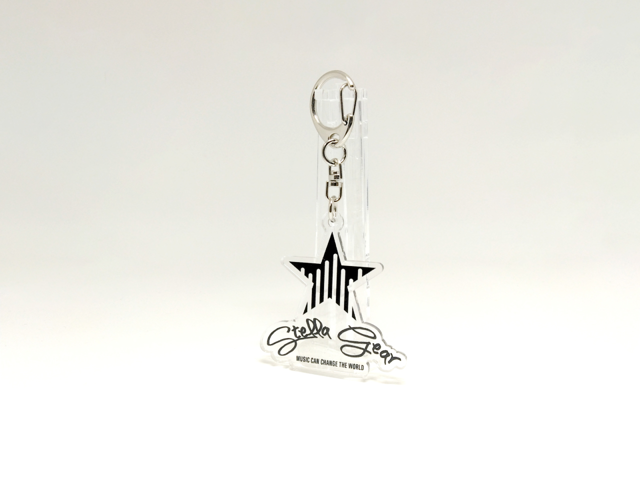 STELLA GEAR(ステラギア) LOGO Acrylic Keyholder / SG-AK BK