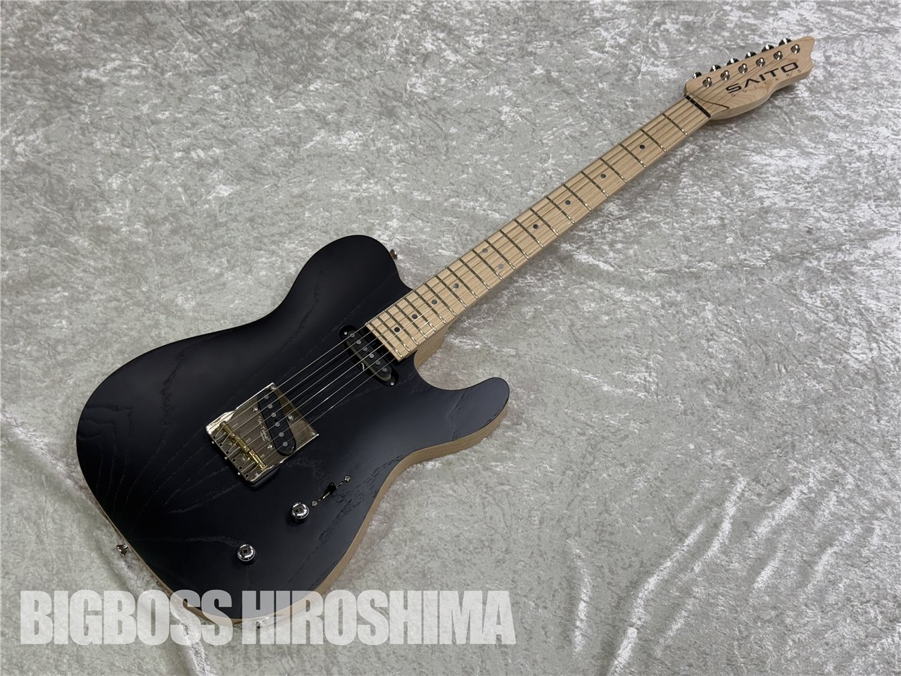 【即納可能】SAITO GUITARS S-622TLC (Black) 広島店