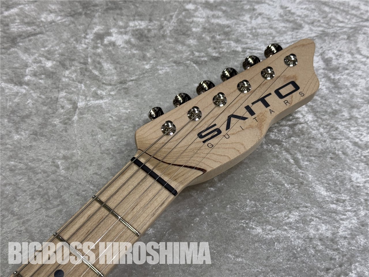 【即納可能】SAITO GUITARS S-622TLC (Black) 広島店