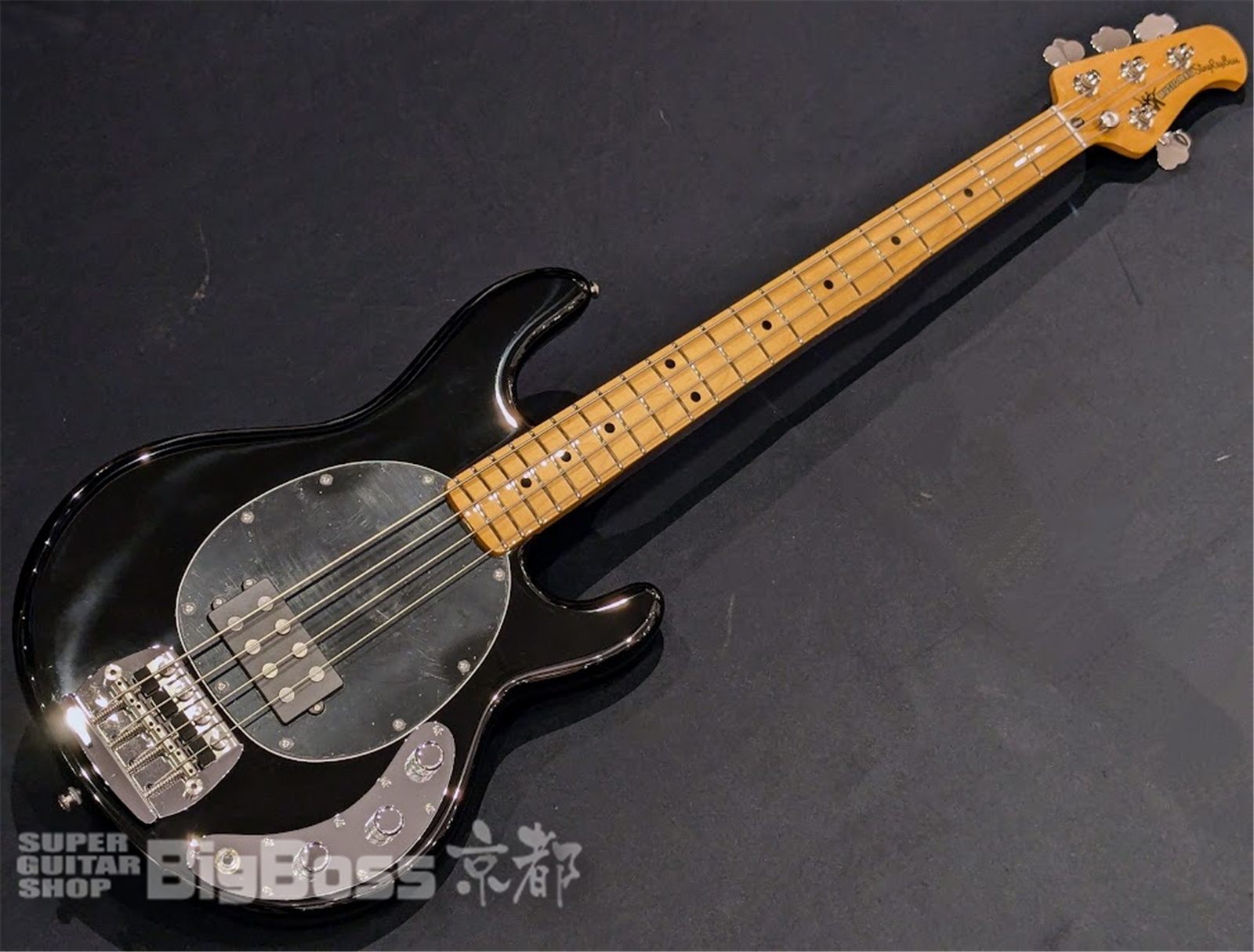 【即納可能】MUSIC MAN(ミュージックマン) Retro 70s StingRay / Black 京都店