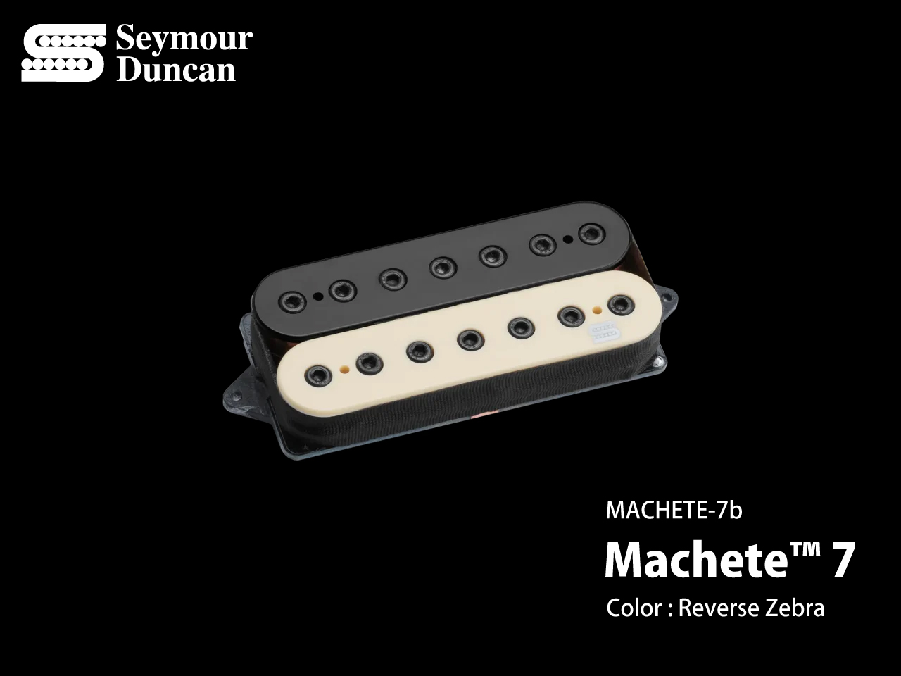【受注生産】Seymour Duncan(セイモアダンカン) Machete™ 7 | MACHETE-7b (ハムバッカー用ピックアップ/ネック用)
