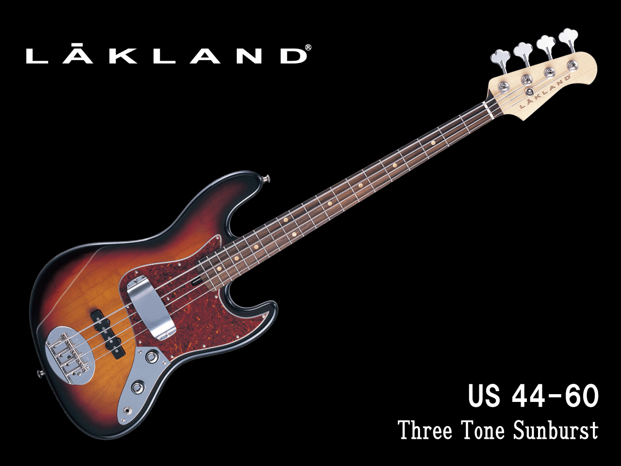 【受注生産】LAKLAND(レイクランド) USA US 44-60 (Three Tone Sunburst)