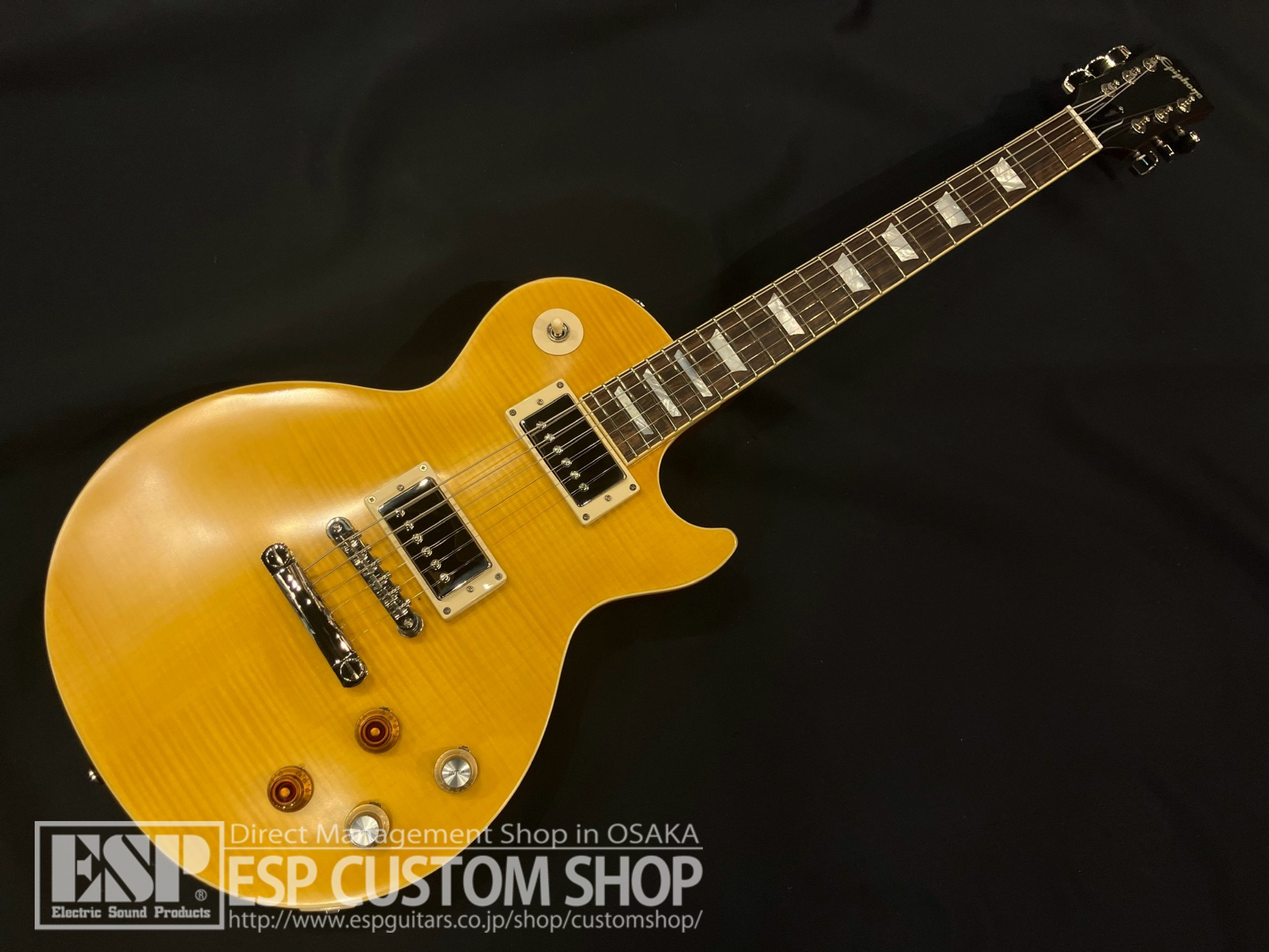 【即納可能/中古品】Epiphone（エピフォン） Kirk Hammett "Greeny" 1959 Les Paul Standard / Greeny Burst 大阪店