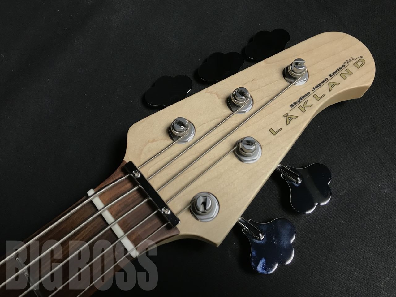 【受注生産】Lakland(レイクランド) Skyline Japan Series SK-5CL Black /  Rosewood FB - 3