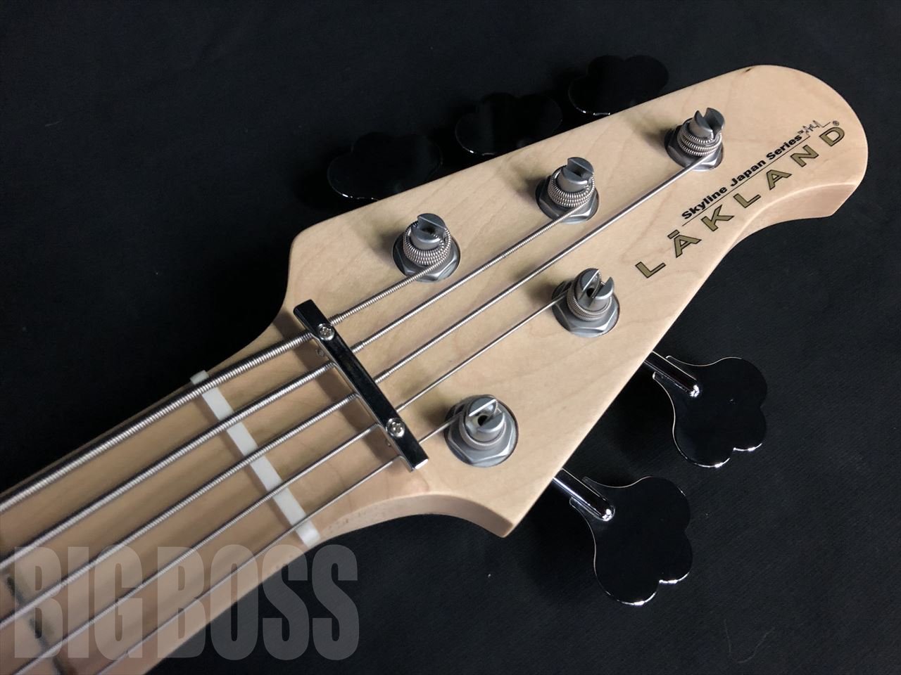 【受注生産】Lakland(レイクランド) Skyline Japan Series SK-5CL Black / Maple FB - 3
