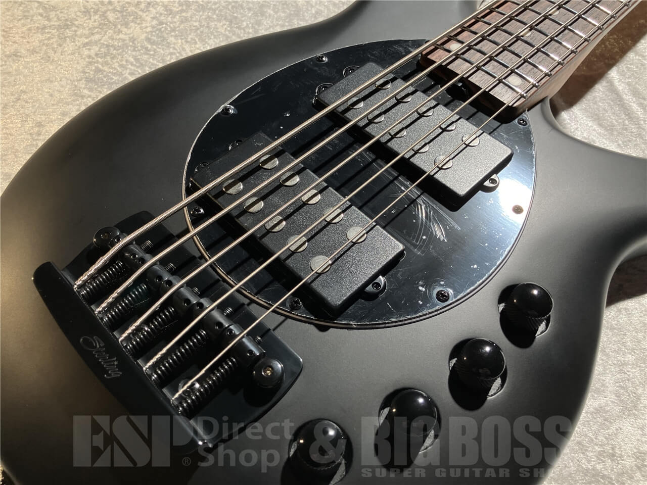 【即納可能】Sterling by MUSIC MAN(スターリンバイミュージックマン) BONGO5-SBK-R2 (Stealth Black) 札幌店