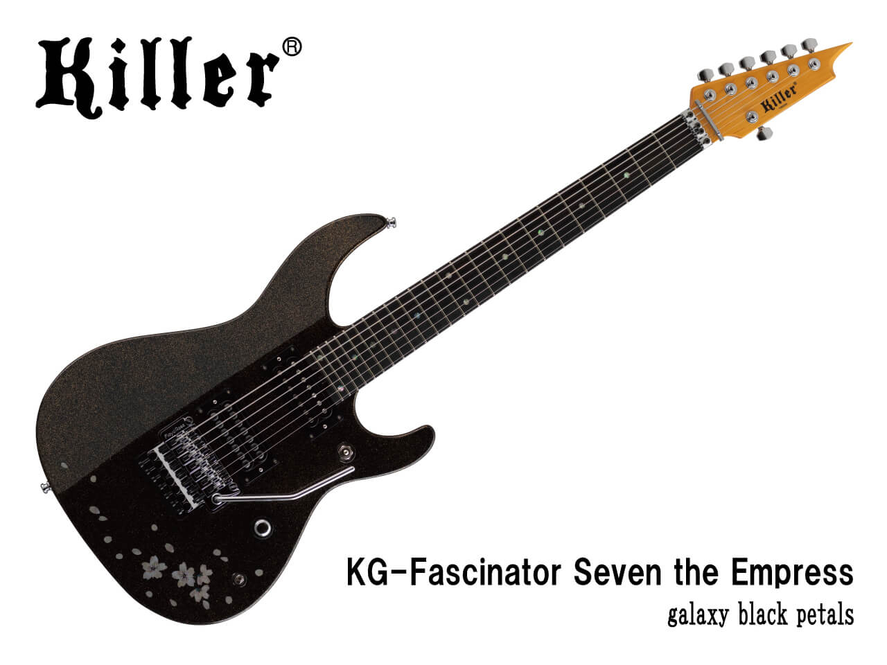 【受注生産】Killer(キラー) KG-Fascinator Seven the Empress / galaxy black petals
