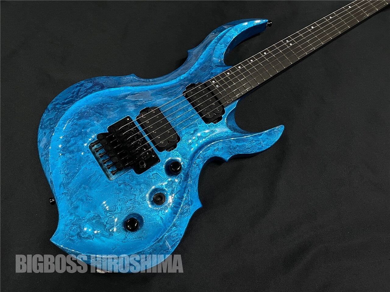 即納可能 Esp イーエスピー Frx Fr Liquid Metal Blue 広島店 Esp直営 Bigboss オンライン マーケット ギター ベース