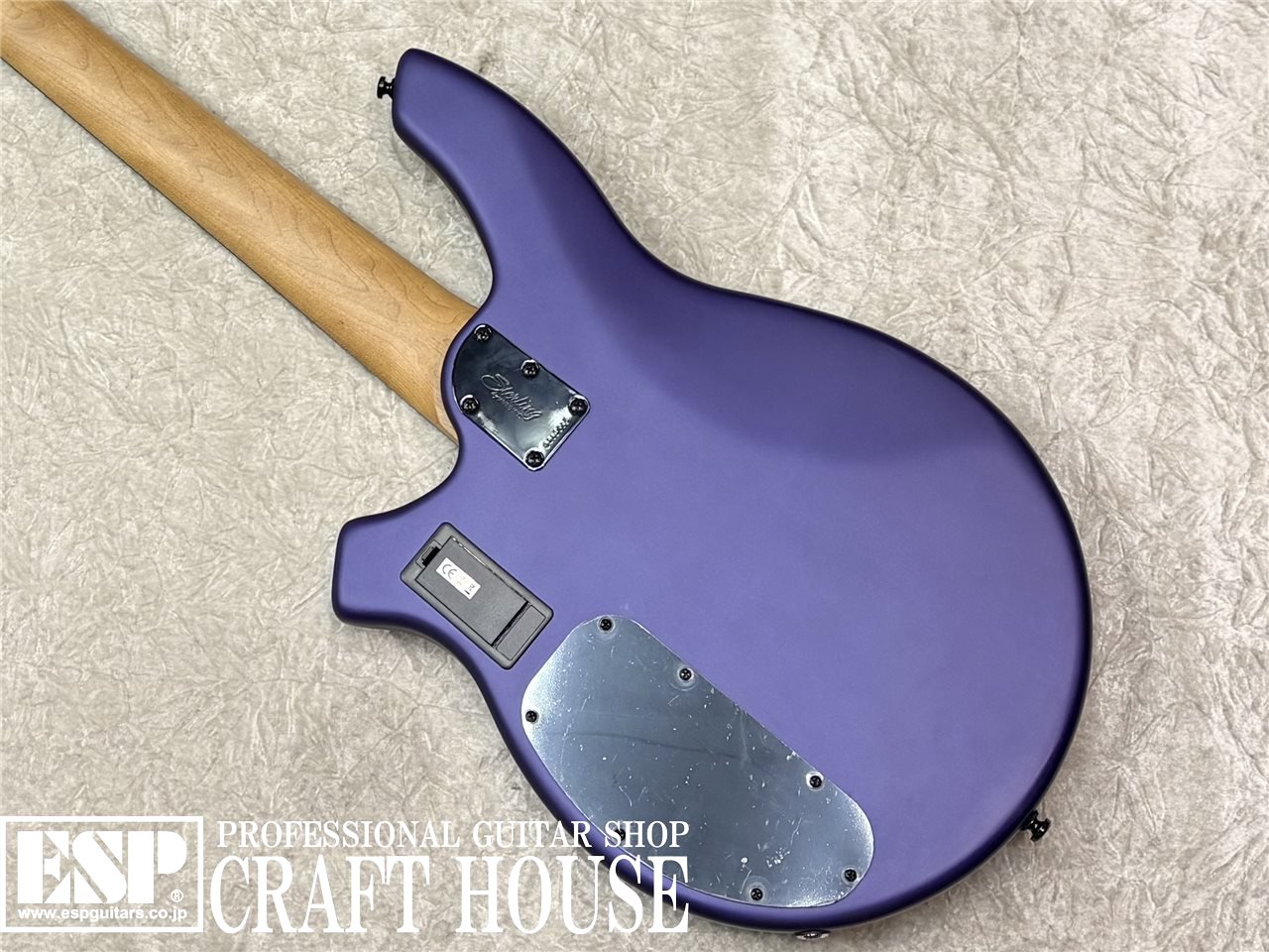 【即納可能】Sterling by MUSIC MAN BONGO 5 / Firemist Purple Satin　渋谷店