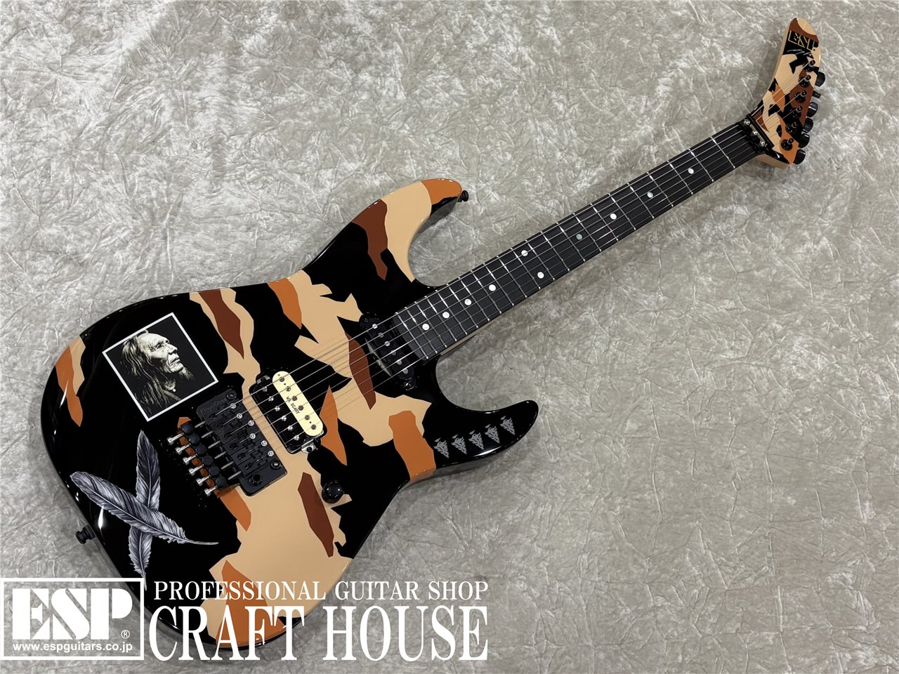 【即納可能】ESP GL DESERT EAGLE / Black w/Desert Eagle Graphic 渋谷店