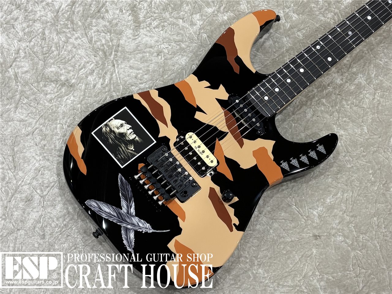 【即納可能】ESP GL DESERT EAGLE / Black w/Desert Eagle Graphic 渋谷店