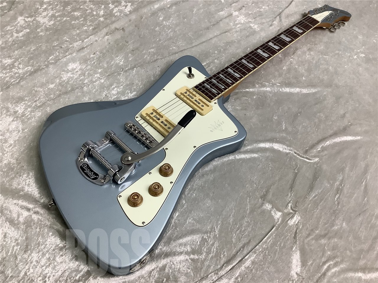 【即納可能】Baum Guitars(バウムギターズ) Wingman with Tremolo (Skyline Blue) 駅前店