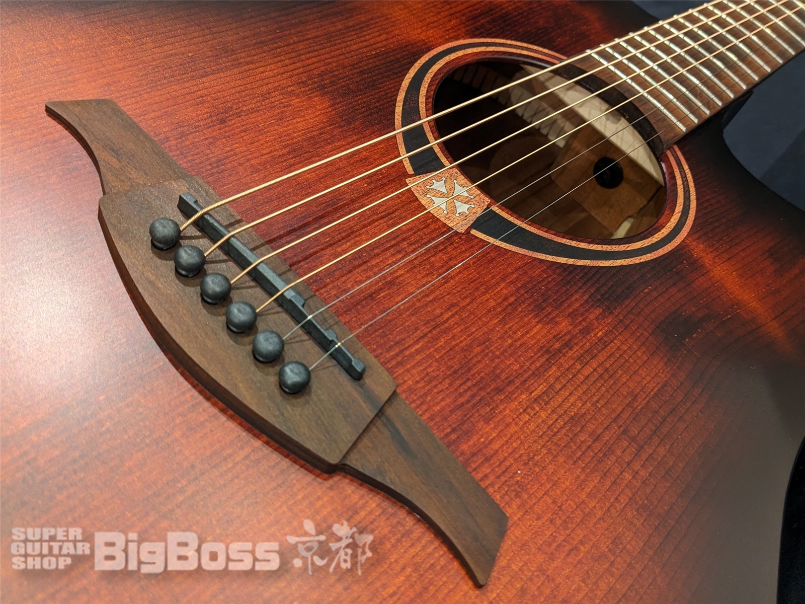 【即納可能】LAG Guitars(ラグギターズ) T70DCE / Black & Brown 京都店