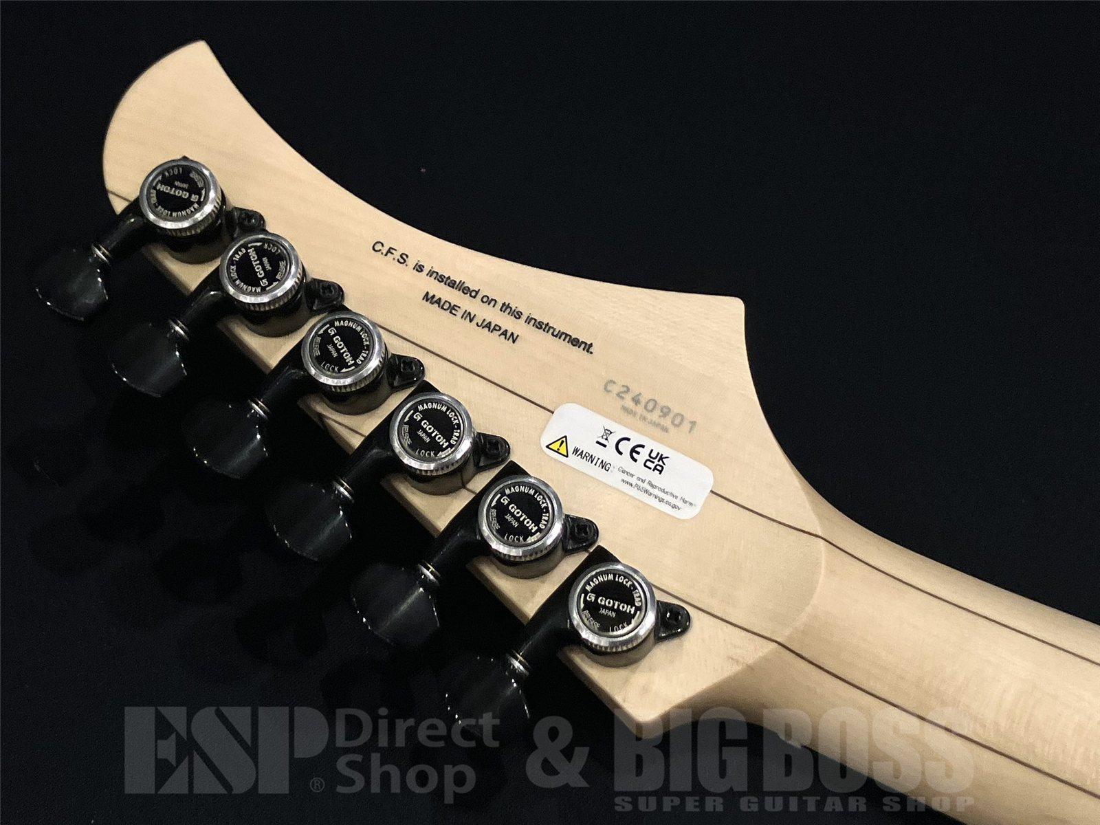 【即納可能】FUJIGEN(フジゲン) JMY-ASH-M / Transparent Black Flat 京都店【新春初売りお年玉セール対象商品】