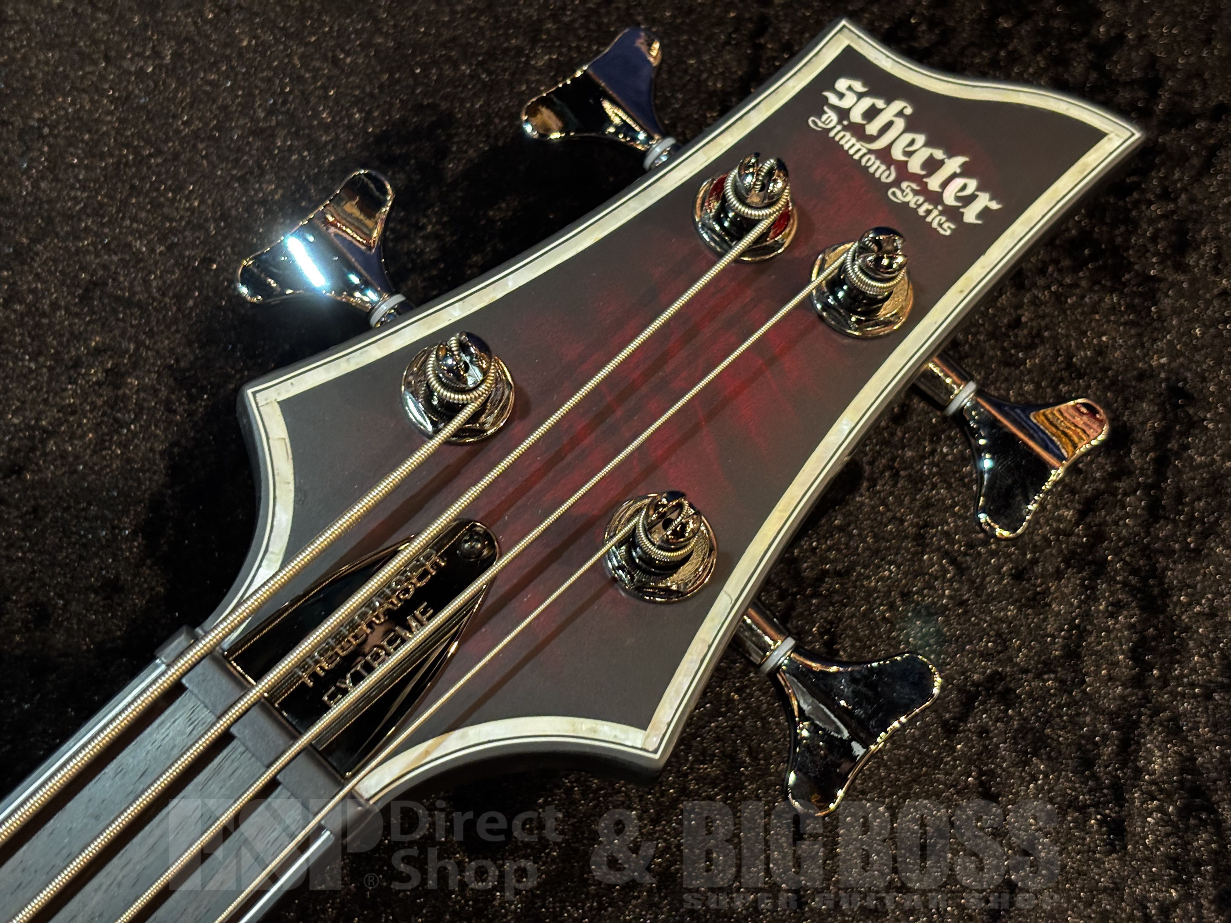 SCHECTER（シェクター）HELLRAISER EXTREME-4【Crimson Red Burst Satin】
