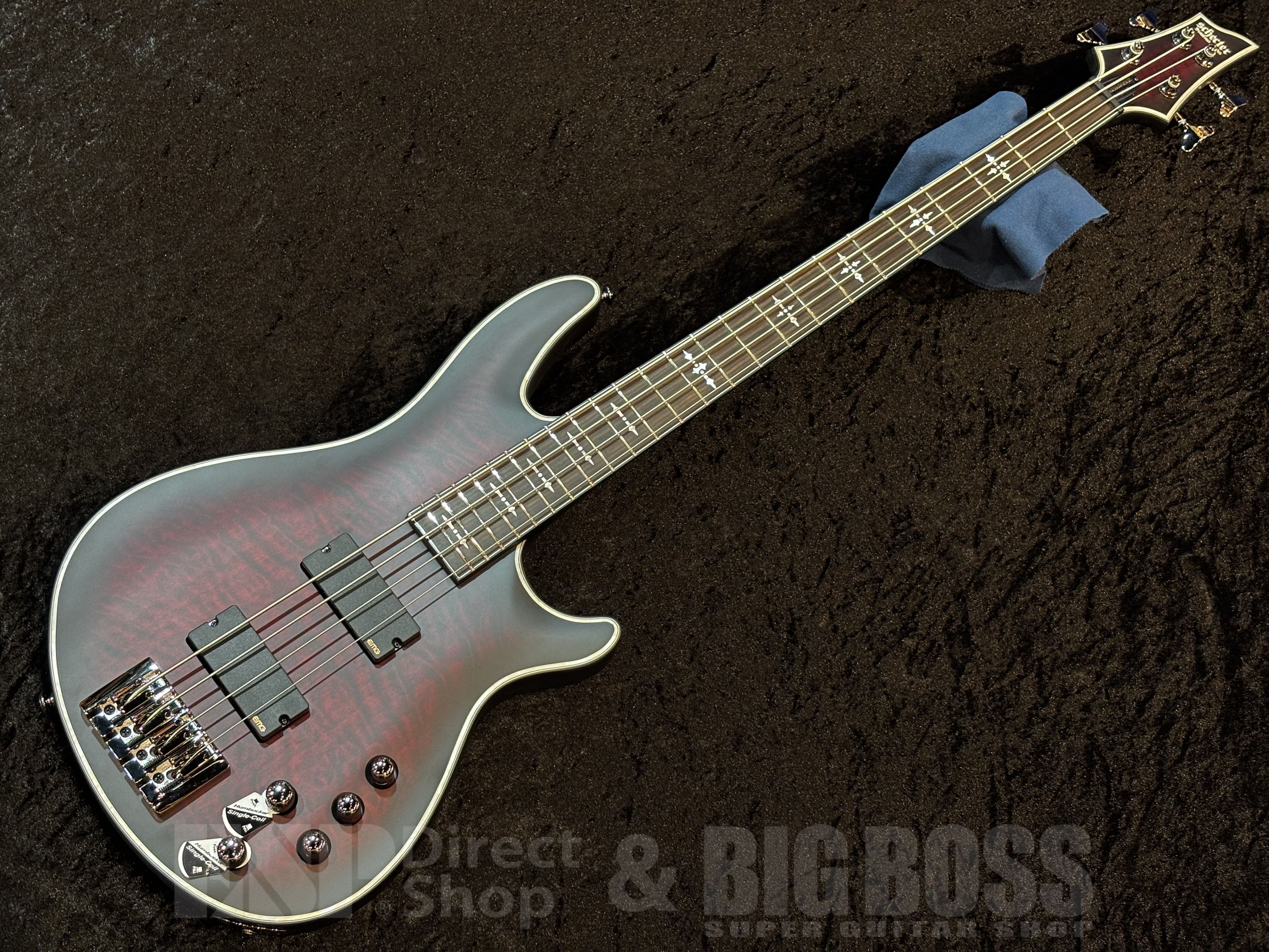 SCHECTER（シェクター）HELLRAISER EXTREME-4【Crimson Red Burst Satin】