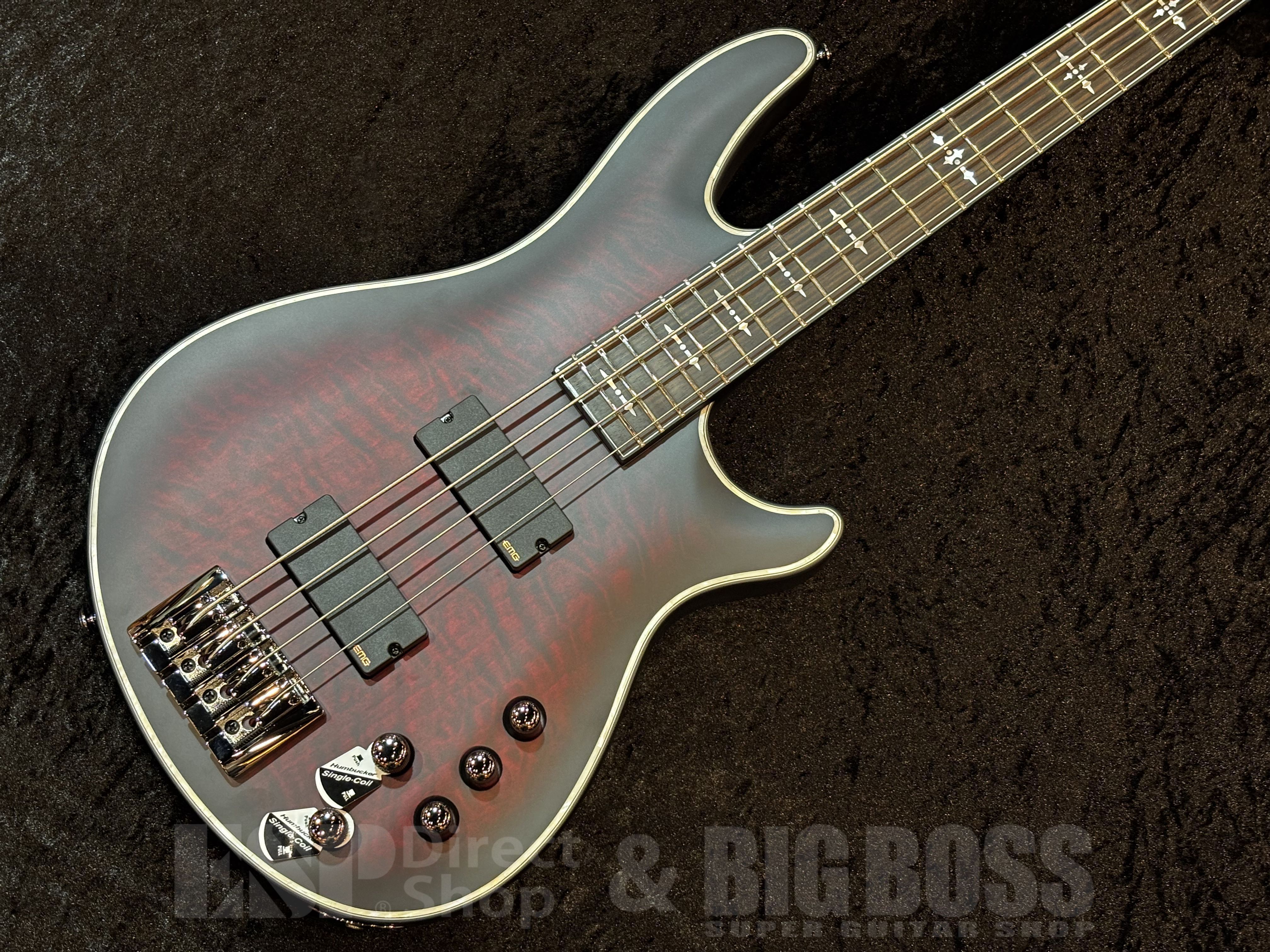 SCHECTER（シェクター）HELLRAISER EXTREME-4【Crimson Red Burst Satin】