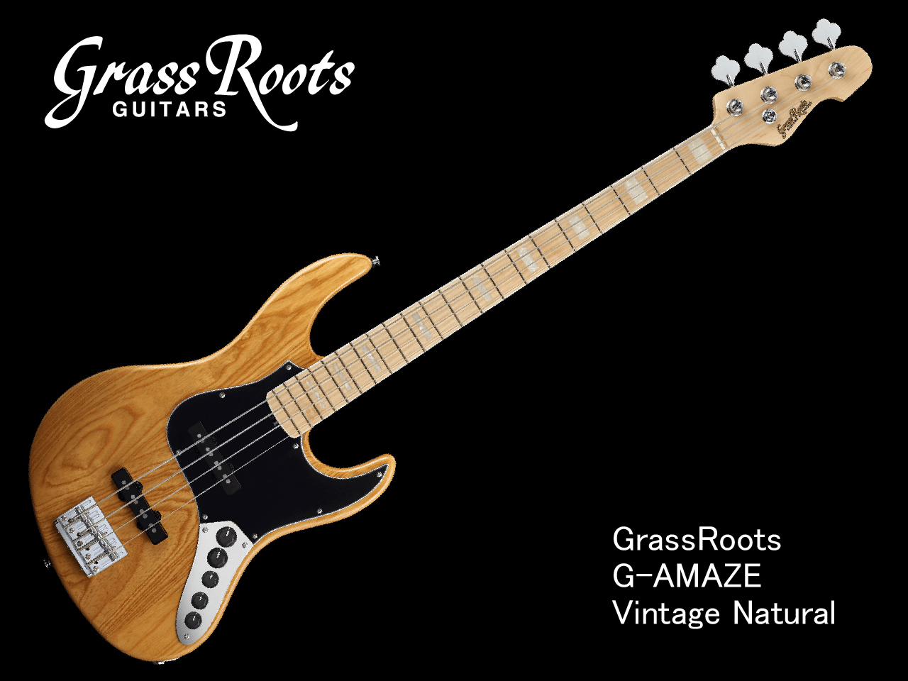 【受注生産】GrassRoots G-AMAZE (Vintage Natural)