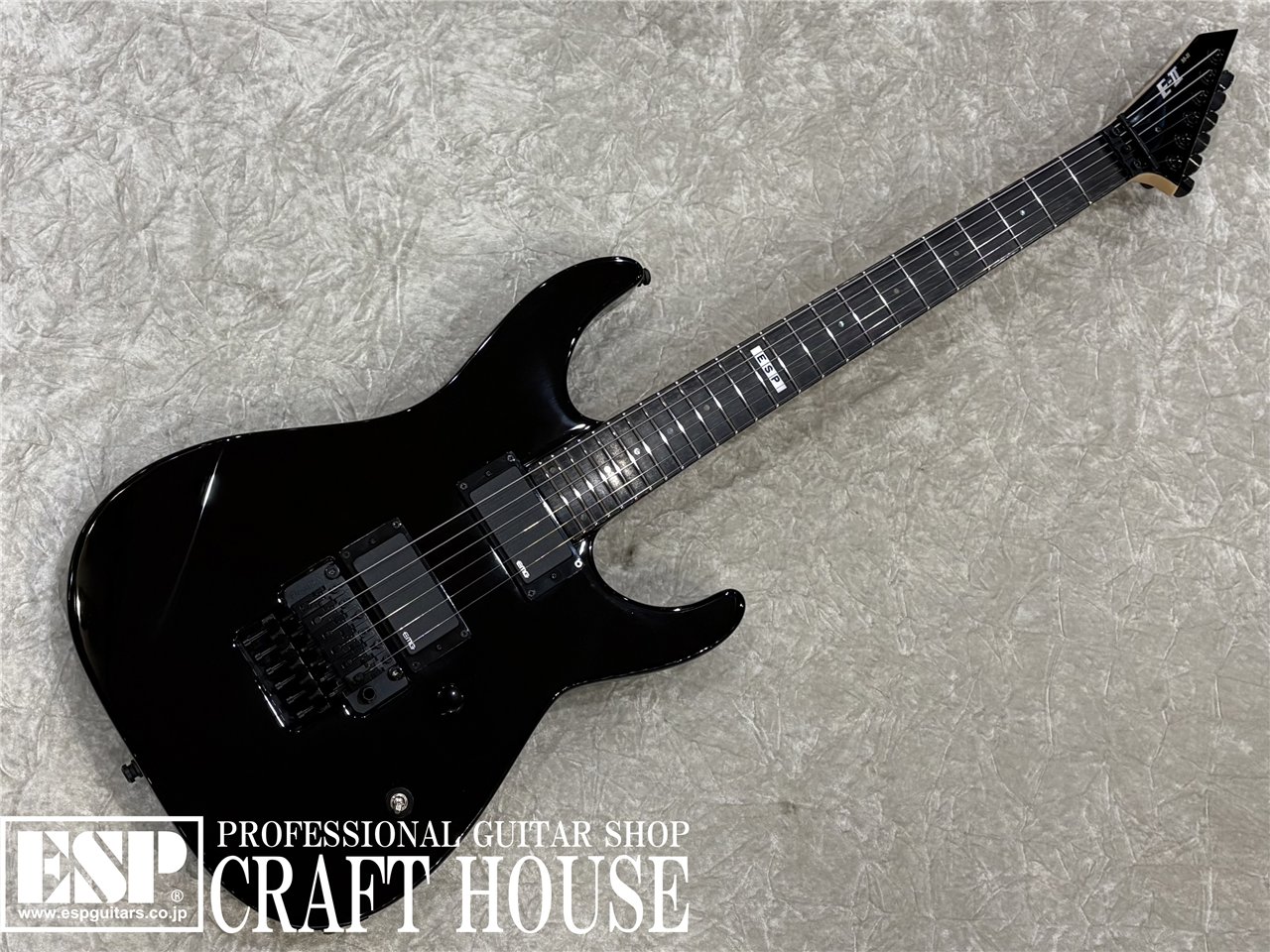 【即納可能】E-II M-II NECK THRU / Black　渋谷店