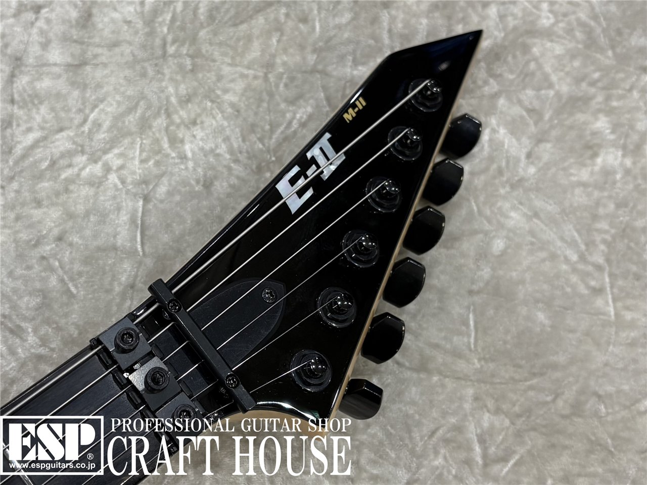 【即納可能】E-II M-II NECK THRU / Black　渋谷店