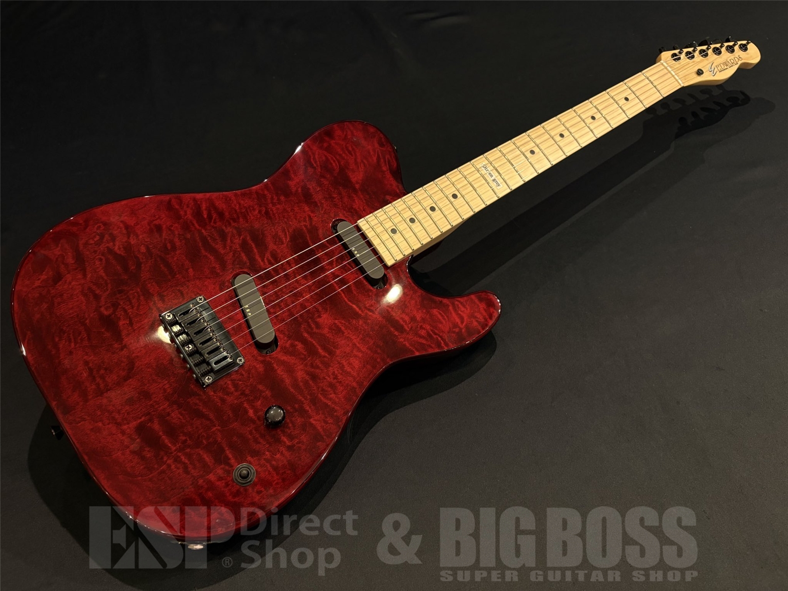 【即納可能】EDWARDS (エドワーズ) E-D-TE / See Thru Dark Red (DIR EN GREY Dieモデル) 京都店