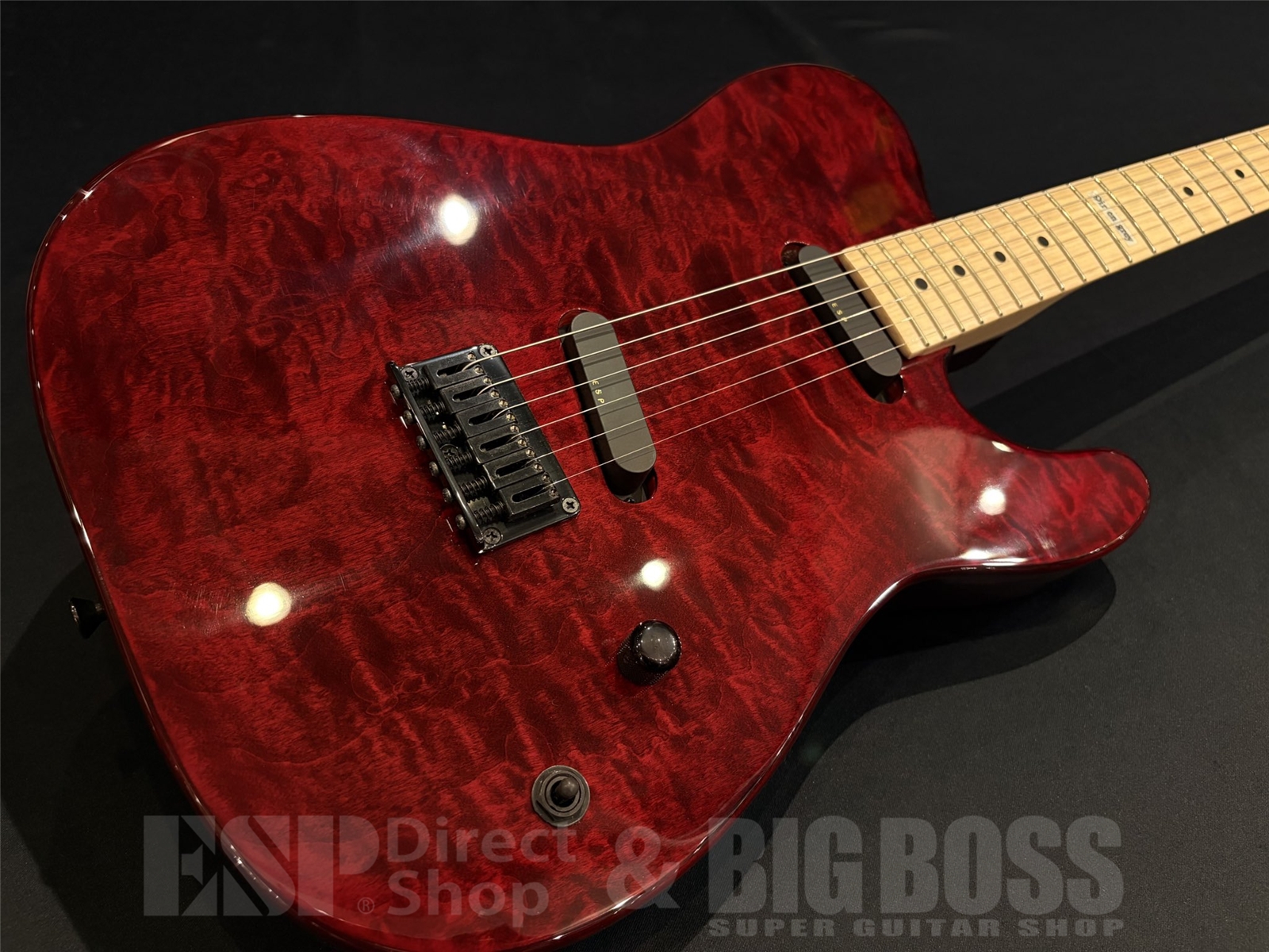 【即納可能】EDWARDS (エドワーズ) E-D-TE / See Thru Dark Red (DIR EN GREY Dieモデル) 京都店