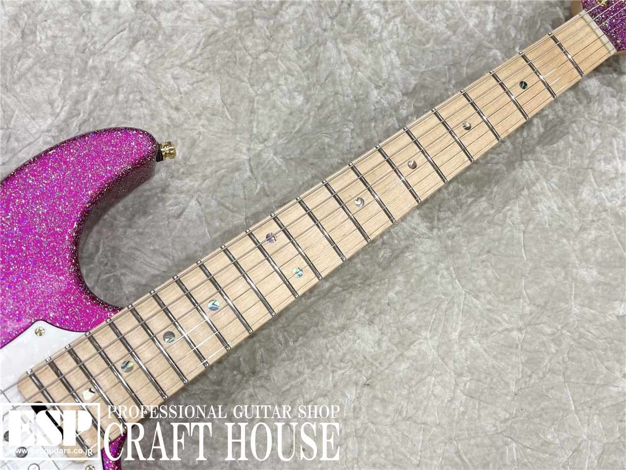 【即納可能】ESP SNAPPER Ohmura Custom/M -Twinkle Pink- 渋谷店