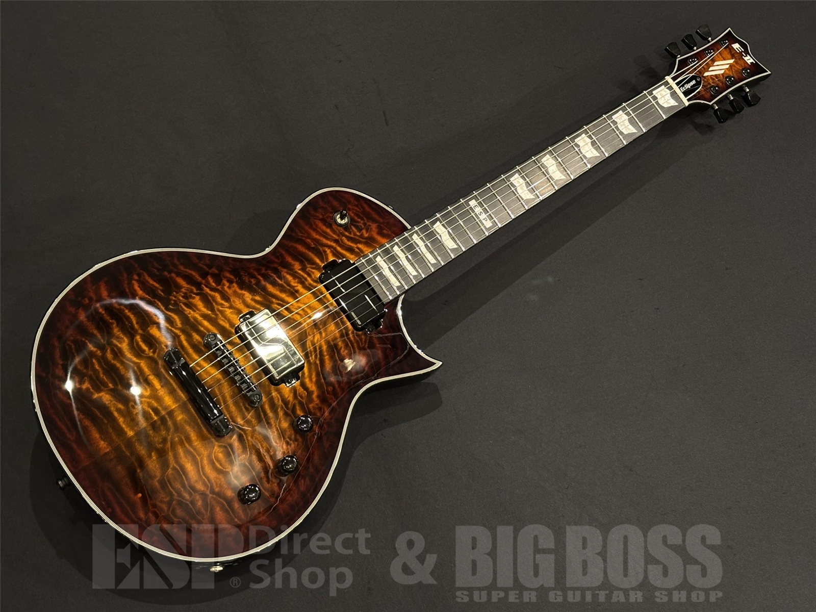 【即納可能】E-II(イーツー) EC QM FL / Tiger Eye Sunburst 京都店