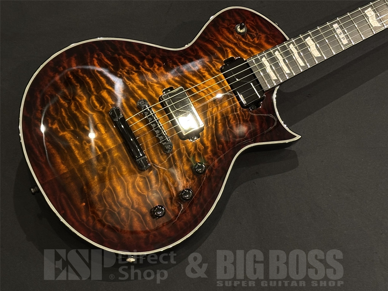 【即納可能】E-II(イーツー) EC QM FL / Tiger Eye Sunburst 京都店
