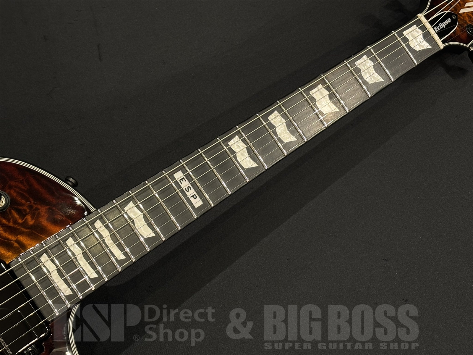 【即納可能】E-II(イーツー) EC QM FL / Tiger Eye Sunburst 京都店