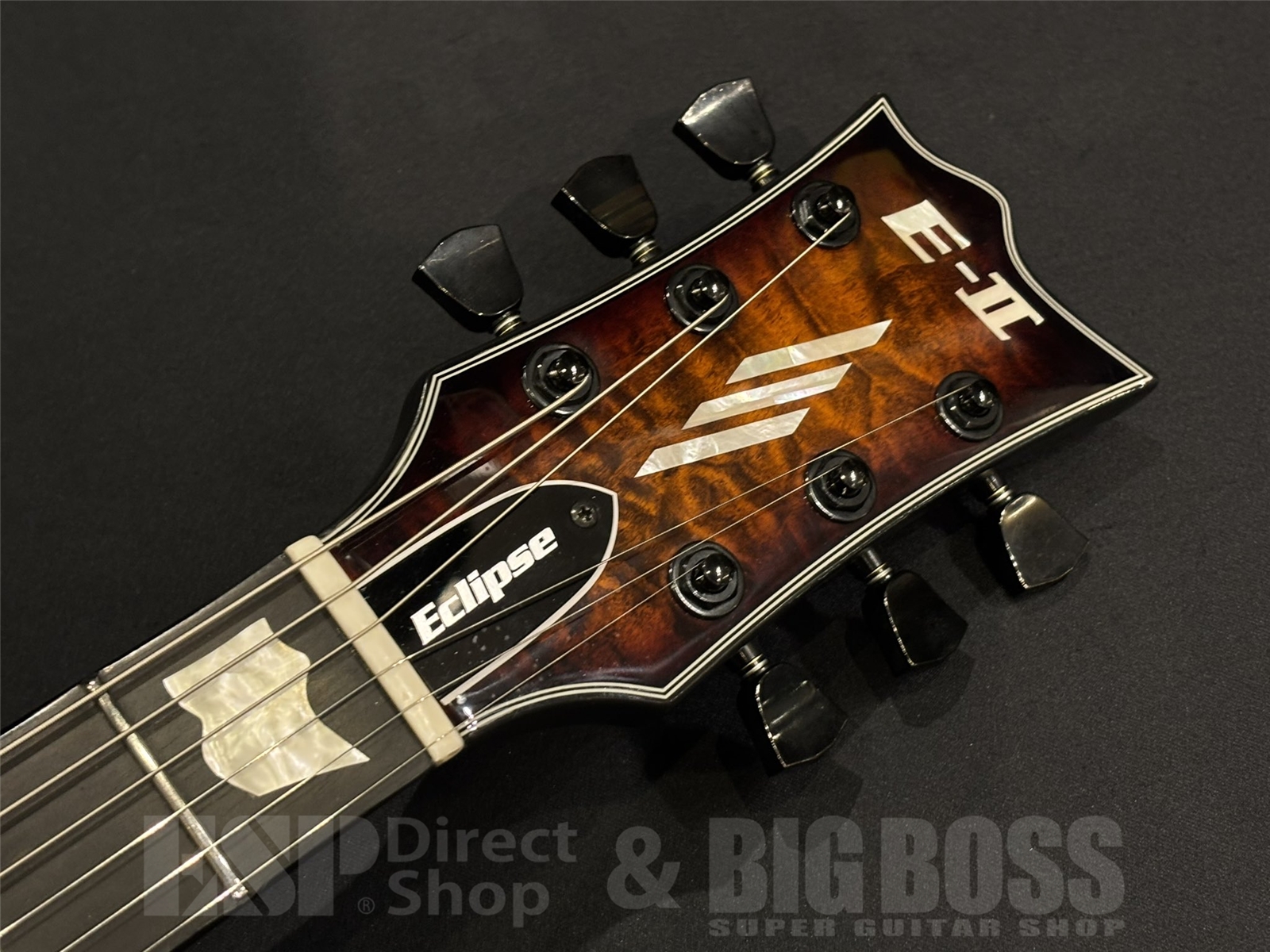 【即納可能】E-II(イーツー) EC QM FL / Tiger Eye Sunburst 京都店