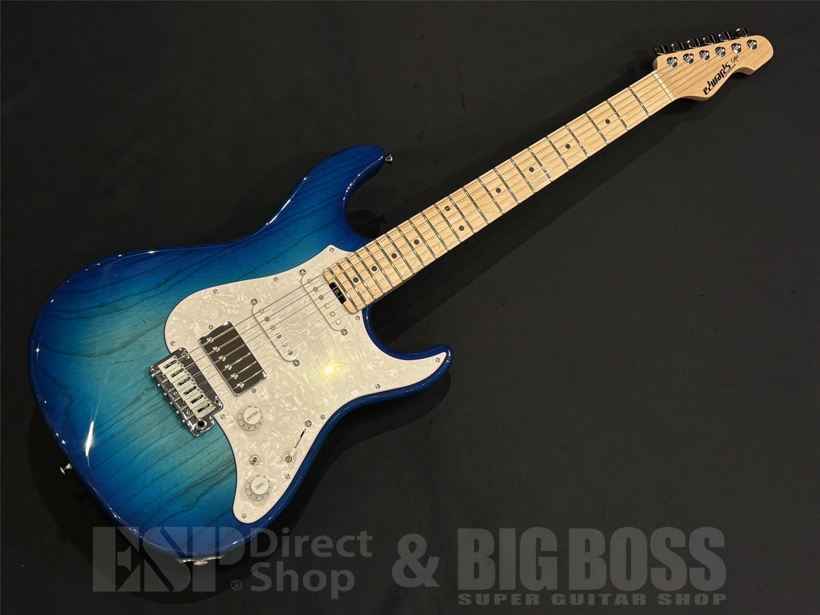 【即納可能】EDWARDS(エドワーズ) E-SNAPPER-AS/M / See Thru Blue Sunburst 京都店