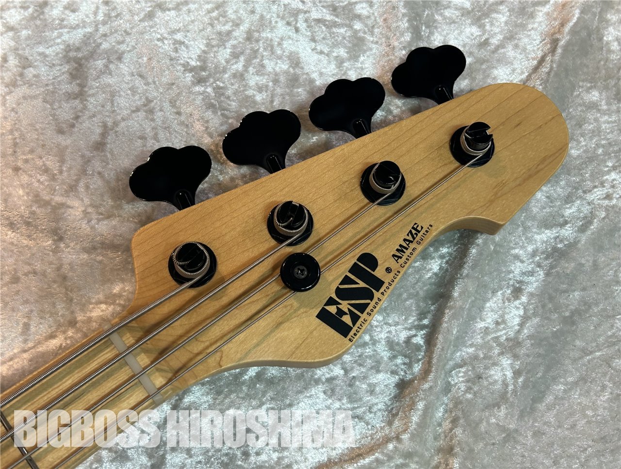 【即納可能/中古品】ESP AMAZE-CTM/M Buckeye Burl (Natural) 広島店