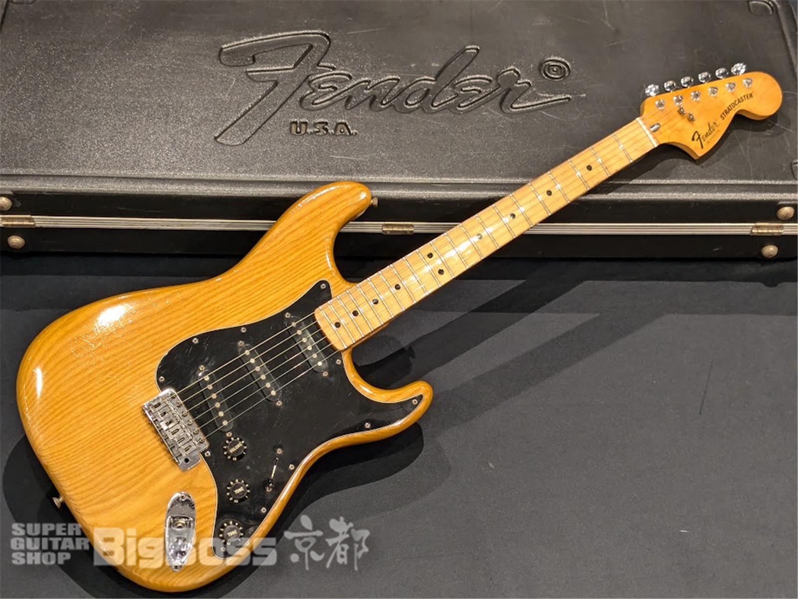 【Vintage/即納可能】Fender(フェンダー) USA 1979年製 Stratocaster / Natural 京都店