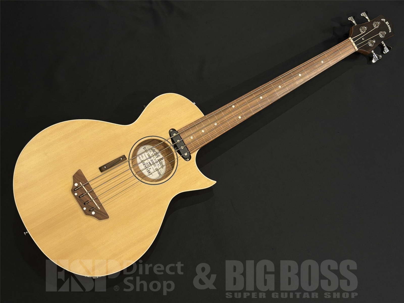 【即納可能/チョイキズ】GrassRoots(グラスルーツ) G-AC-BASS-FL / Natural Satin (アコースティックベース) 京都店 【新春初売りお年玉セール対象商品】