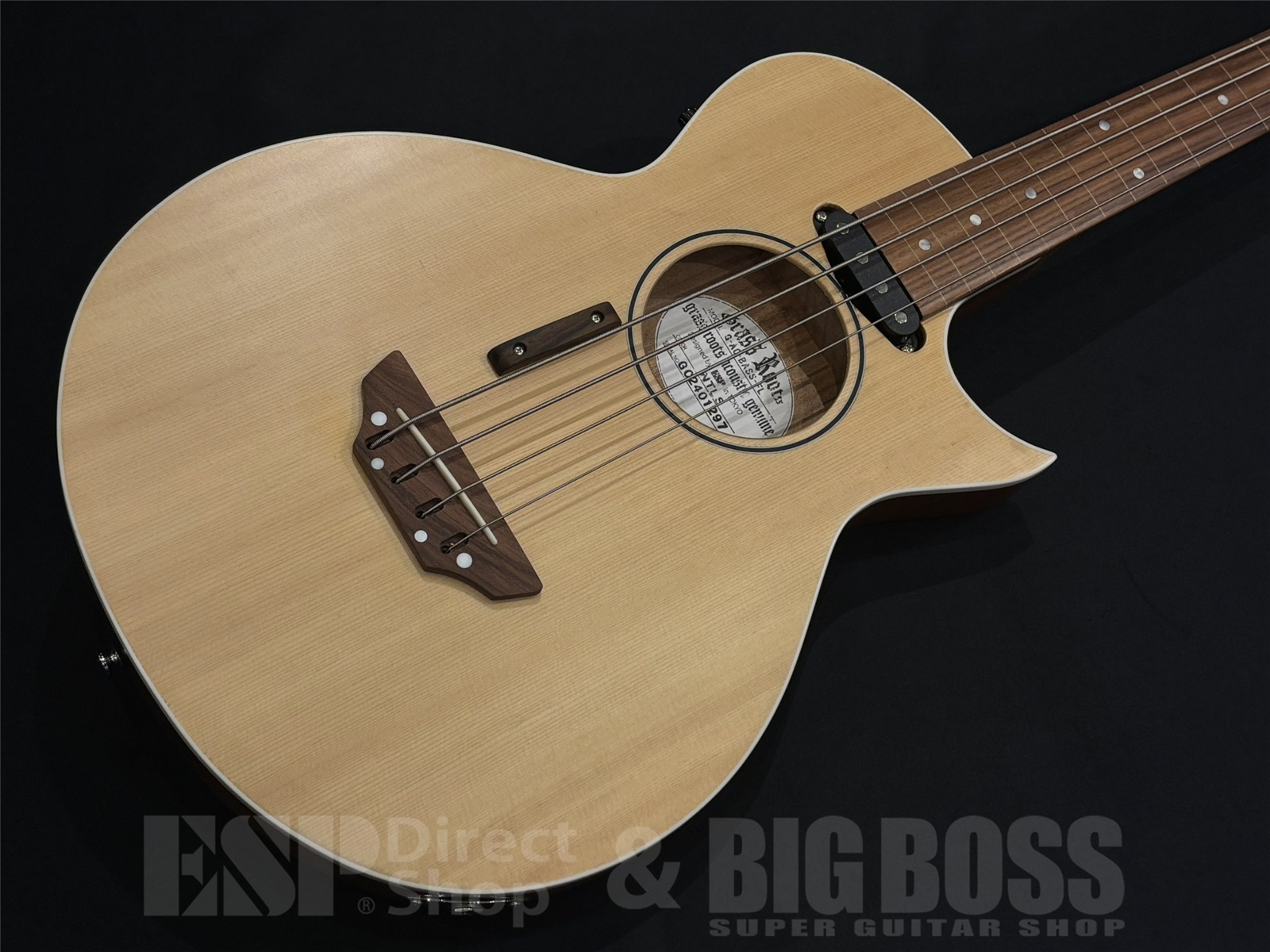 【即納可能/チョイキズ】GrassRoots(グラスルーツ) G-AC-BASS-FL / Natural Satin (アコースティックベース) 京都店 【新春初売りお年玉セール対象商品】