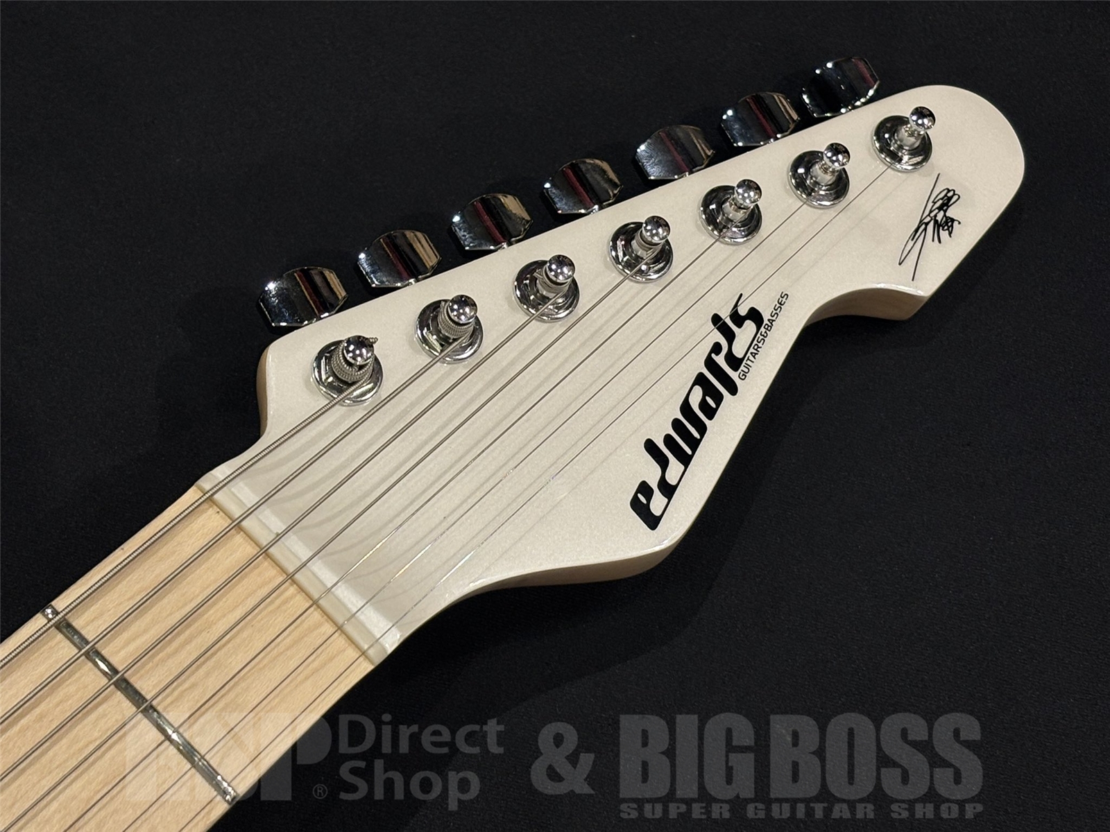 【即納可能】EDWARDS(エドワーズ) E-SYUNAPPER-7 / Pearl White (GALNERYUS/SYUモデル) 京都店