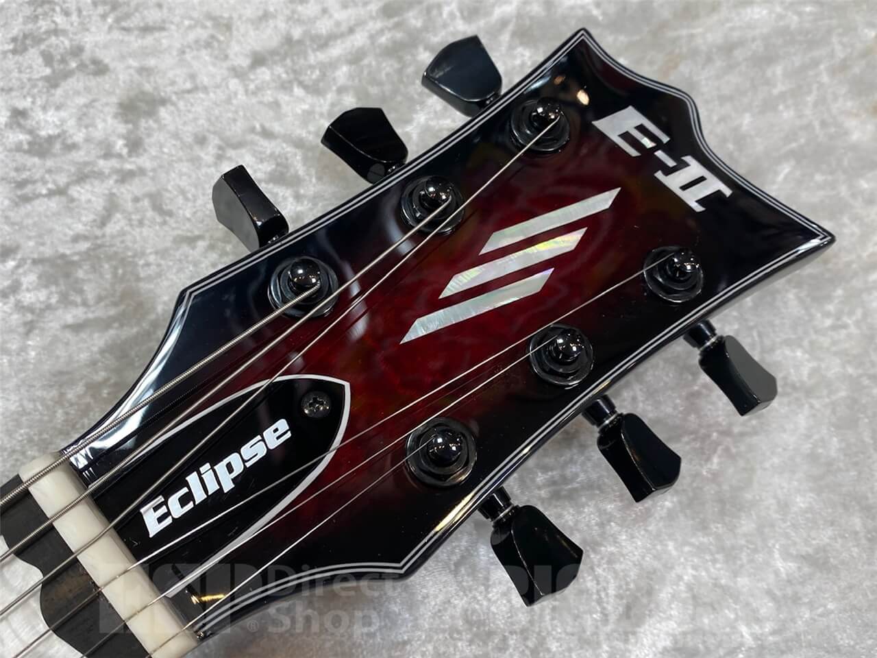 【即納可能】E-II EC QM FL/See Thru Black Cherry Sunburst GWS