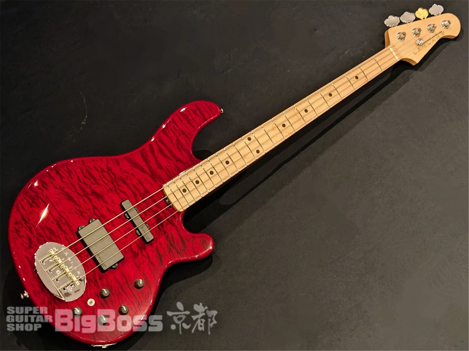 【即納可能】LAKLAND(レイクランド) SL44-94 Deluxe / Burgundy Translucent / Maple FB 京都店