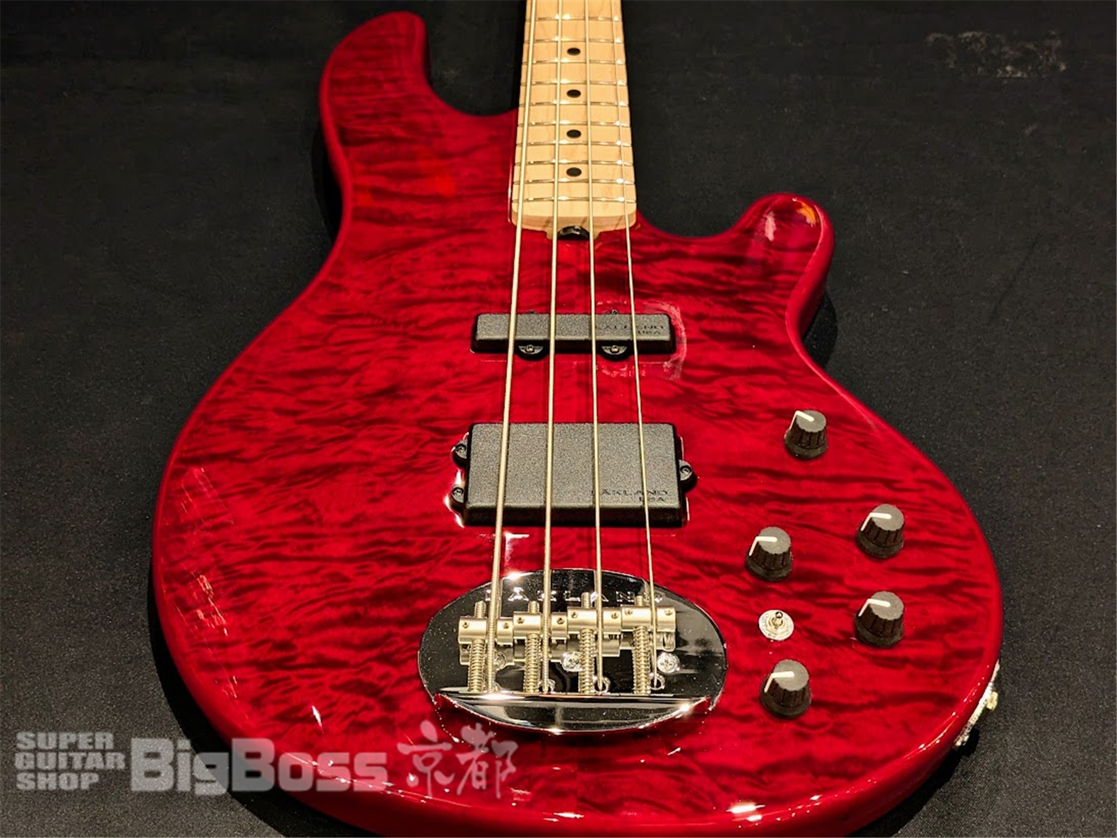 【即納可能】LAKLAND(レイクランド) SL44-94 Deluxe / Burgundy Translucent / Maple FB 京都店