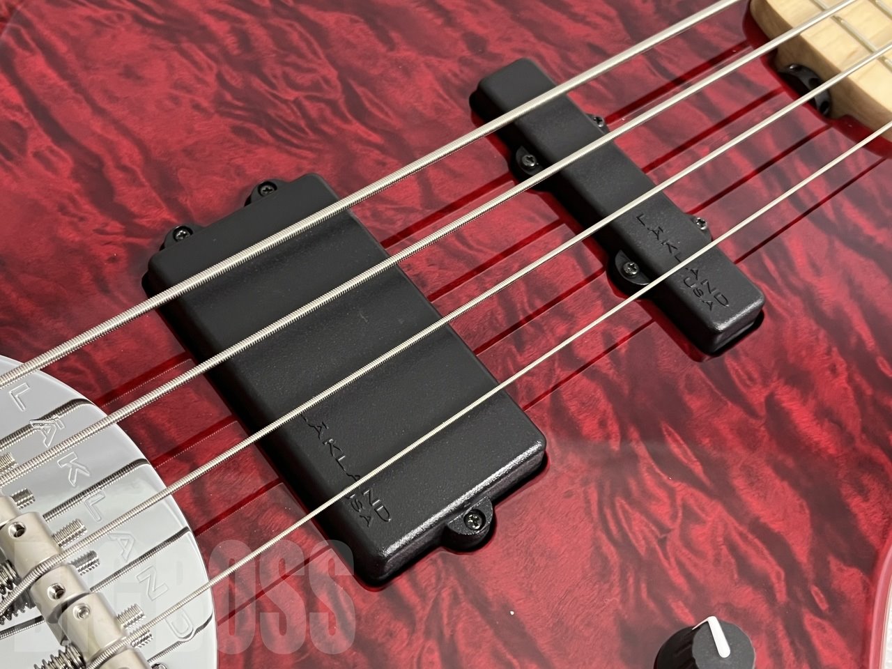 【即納可能】LAKLAND(レイクランド) SL44-94 Deluxe / Maple Finger Board (Burgundy Translucent) お茶の水駅前店(東京)