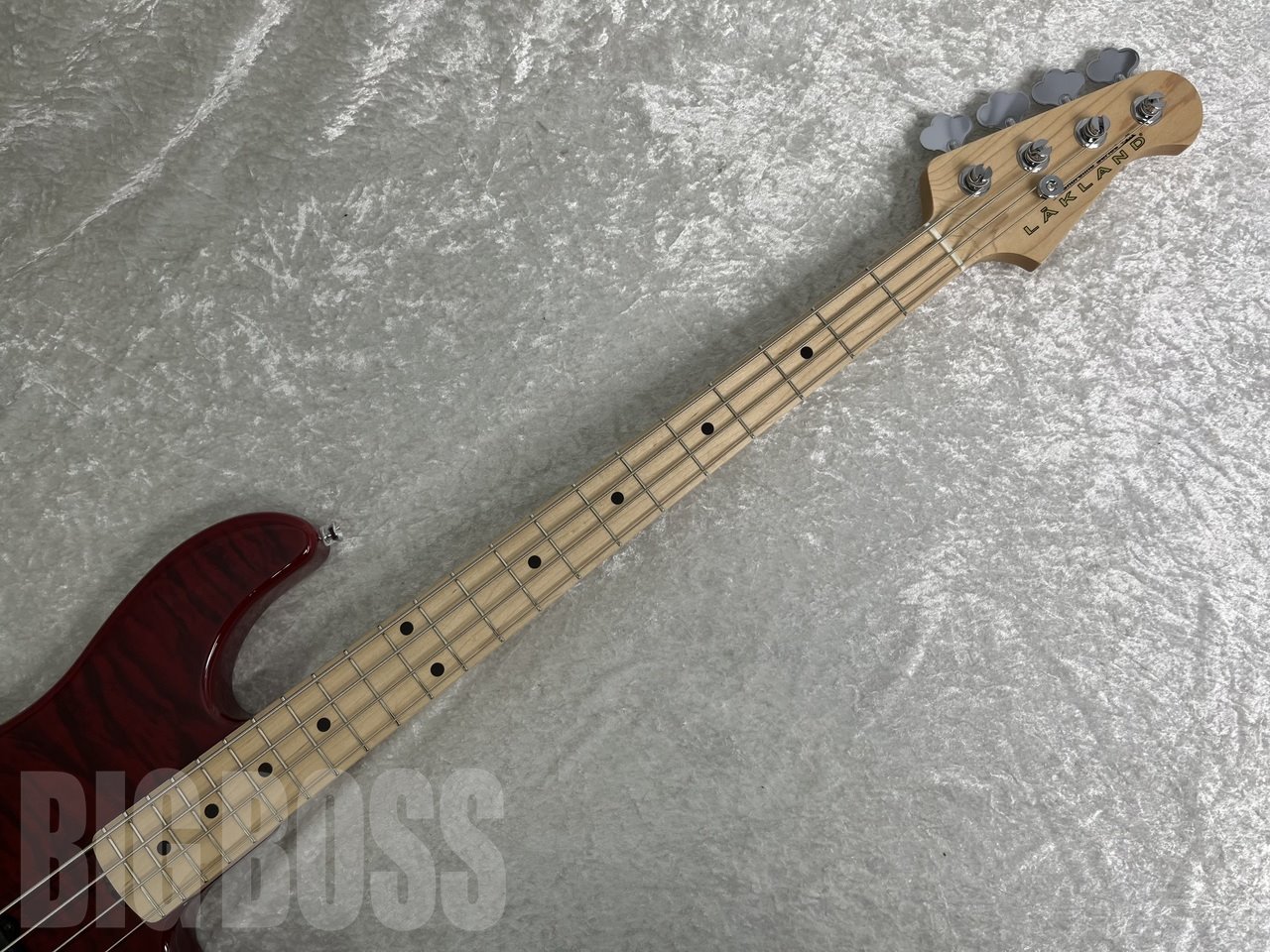 【即納可能】LAKLAND(レイクランド) SL44-94 Deluxe / Maple Finger Board (Burgundy Translucent) お茶の水駅前店(東京)