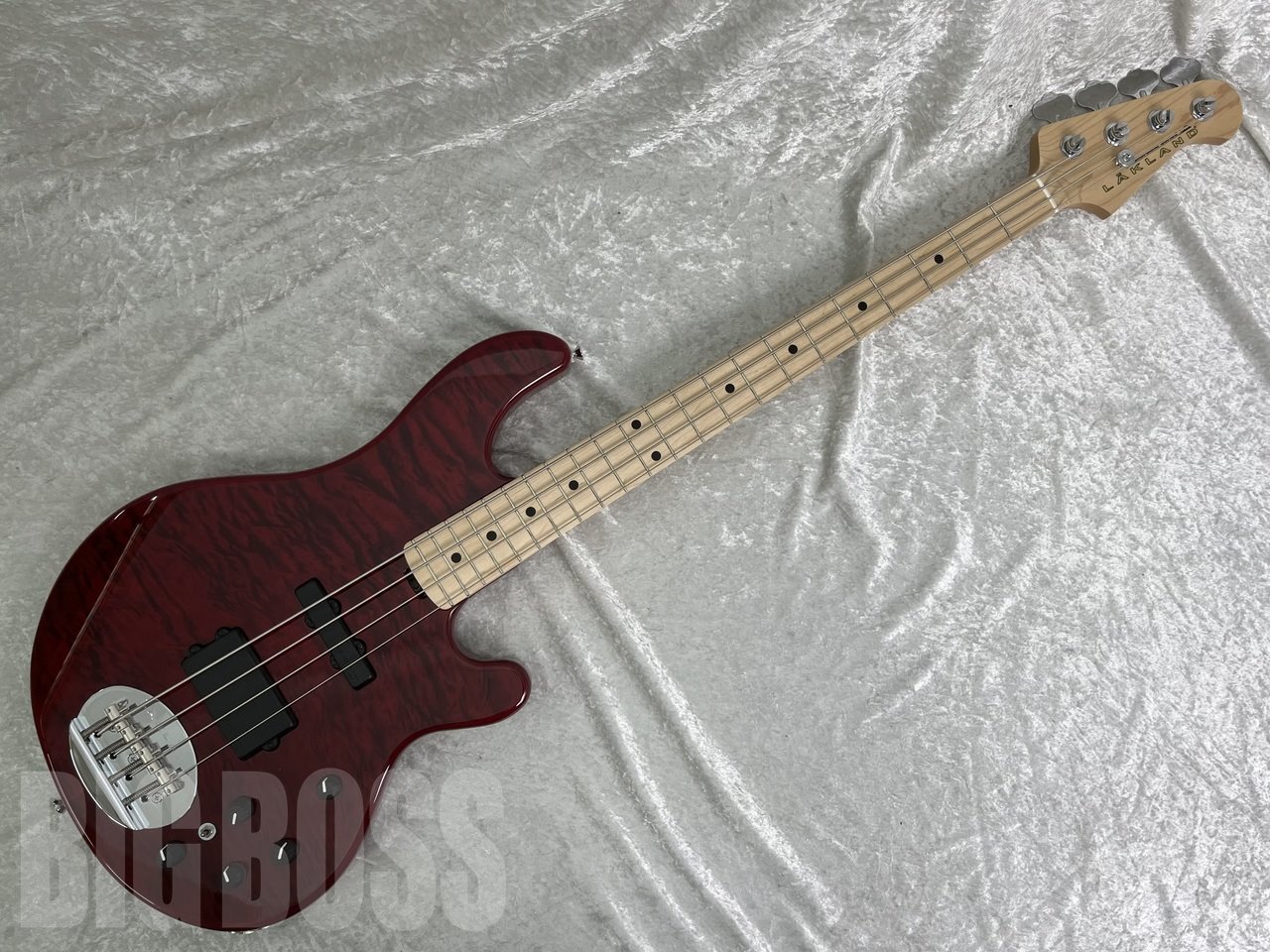 【即納可能】LAKLAND(レイクランド) SL44-94 Deluxe / Maple Finger Board (Burgundy Translucent) お茶の水駅前店(東京)