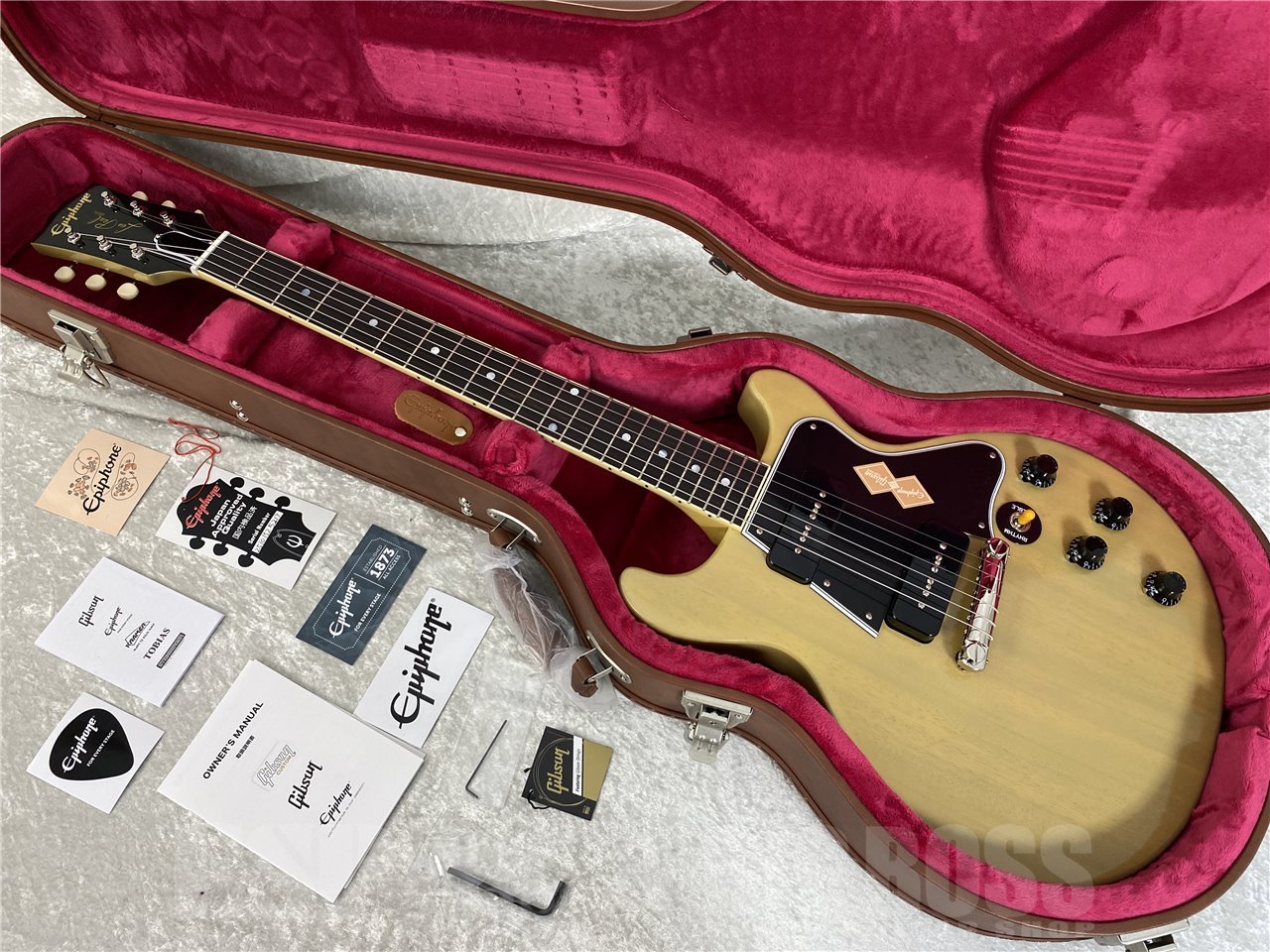 【即納可能】 Epiphone( エピフォン ) Inspired by Gibson Custom 1960 Les Paul Special Double Cut Reissue(TV Yellow) お茶の水駅前店(東京)