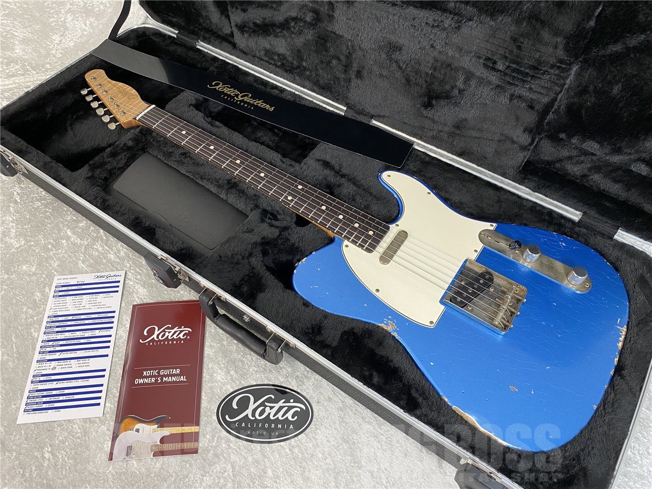 【即納可能】Xotic(エキゾチック) XTC-1 Medium Aged(Lake Placid Blue) お茶の水駅前店(東京)